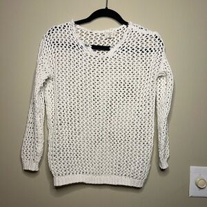 Nicole Miller Atelier Open Knit Sweater